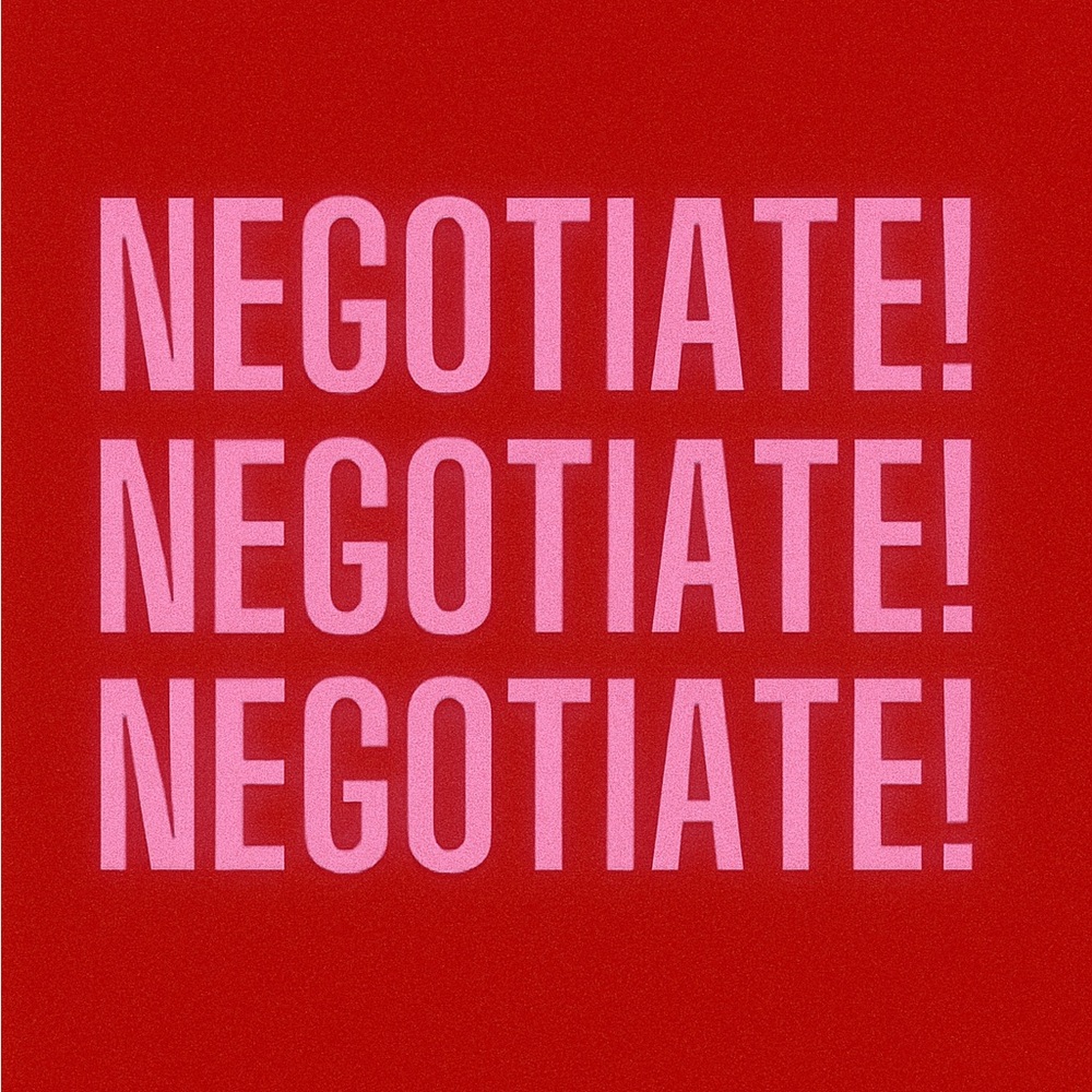 ‼️WE ARE OPEN TO ALL NEGOTIATIONS‼️